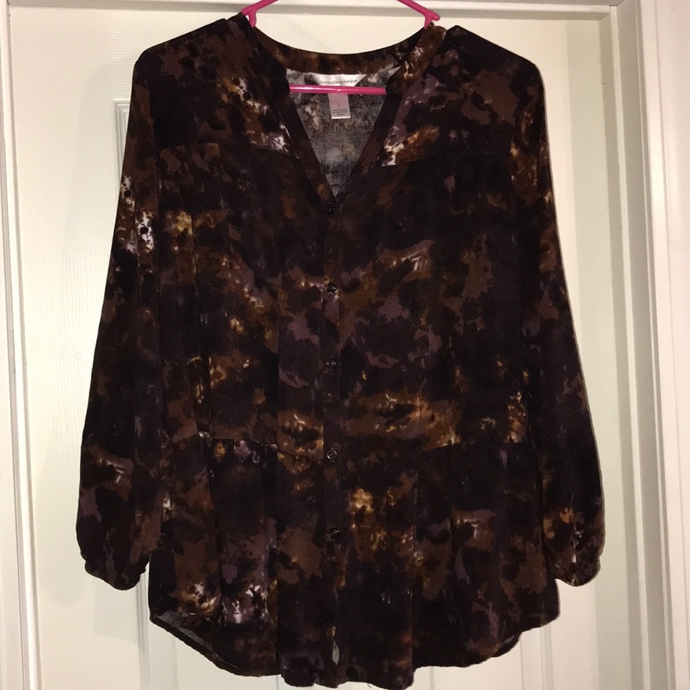 2/$10 Christopher & Banks Blouse